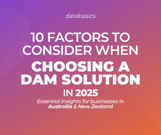 Choosing DAM infographic